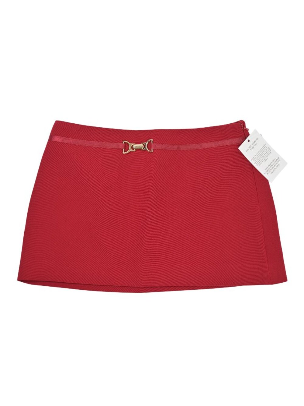 Sasha Therese Zhara Mini Skirt in Red